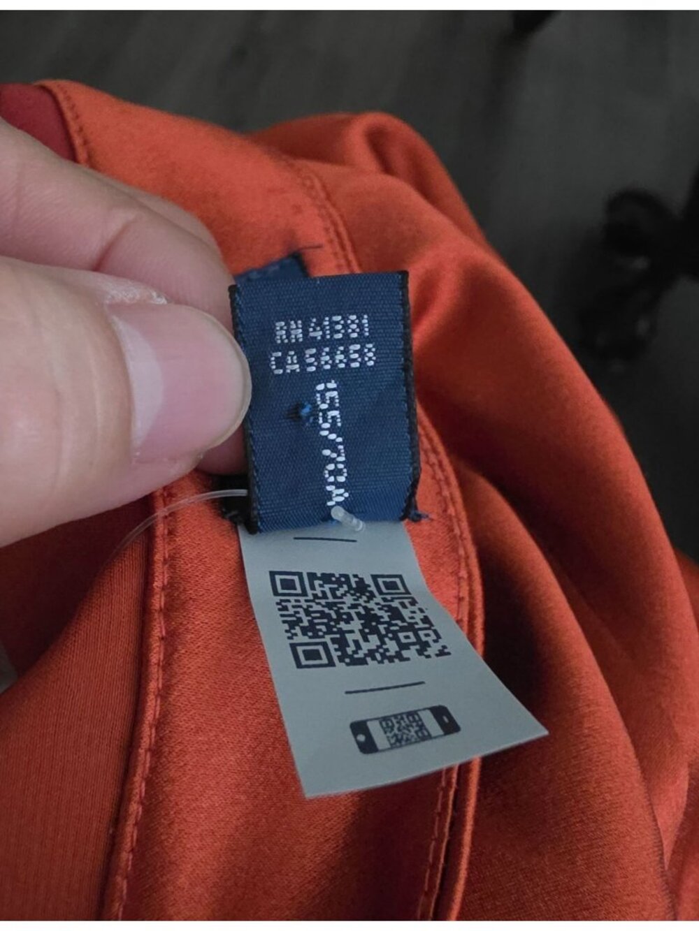 Polo Ralph Lauren Womens Orange/Shedron Pure mulberry Silk Pants Size 2 - Picture 13 of 16